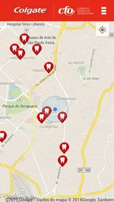 Localizador de Dentistas android App screenshot 1