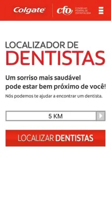 Localizador de Dentistas android App screenshot 2